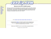Tablet Screenshot of candip.com